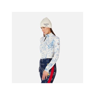 4. ROSSIGNOL W JCC BOOSTER HZ Damen-Sweatshirt weiß