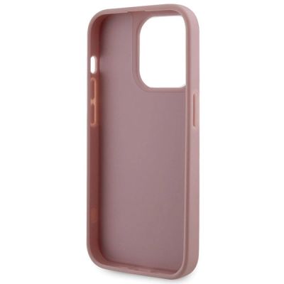 7. Guess GUHCP14LHDGTPP iPhone 14 Pro 6,1" rosa/rosa Hardcase Strass Dreieck