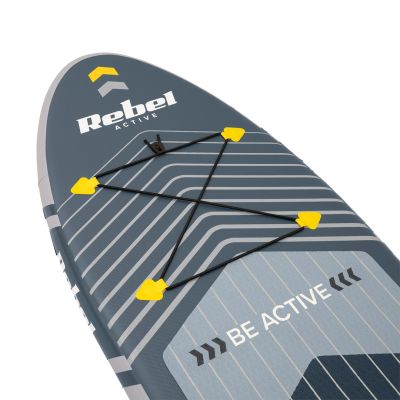 8. SUP-Board REBEL ACTIVE aufblasbar 244x76x10, Set