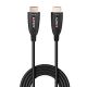 2. Lindy 10m Glasfaser-Hybrid-HDMI-Kabel