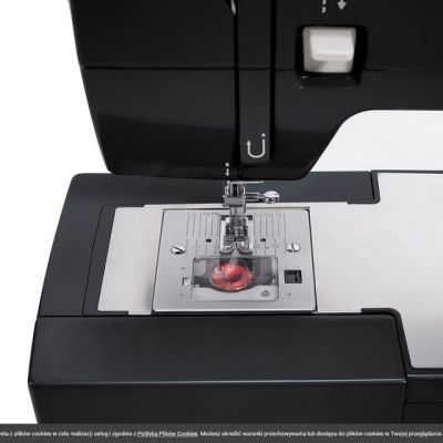 6. SINGER 4432 Schwarze automatische Nähmaschine, elektromechanisch