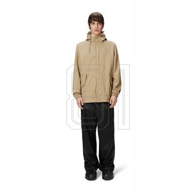 6. Rains Unisex Fishtail Jacke W3 18010 24 SAND