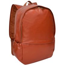 Brauner Rucksack aus Kunstleder SEMI LINE