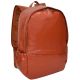 Brauner Rucksack aus Kunstleder SEMI LINE