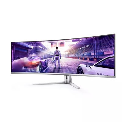 67. Philips Evnia 8000 49M2C8900L/00 Computermonitor 124,2 cm (48,9 Zoll) 5120 x 1440 Pixel Dual QHD QD-OLED Weiß