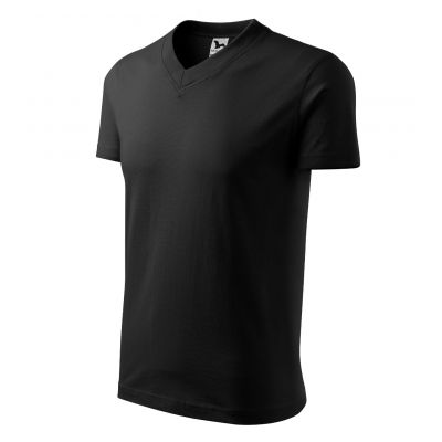 Malfini V-Ausschnitt T-Shirt M MLI-10201 schwarz