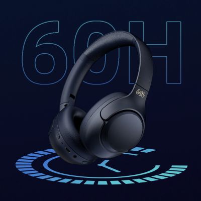 6. QCY H3 Over-Ear-Kopfhörer mit ANC und Bluetooth 5.4 – Schwarz