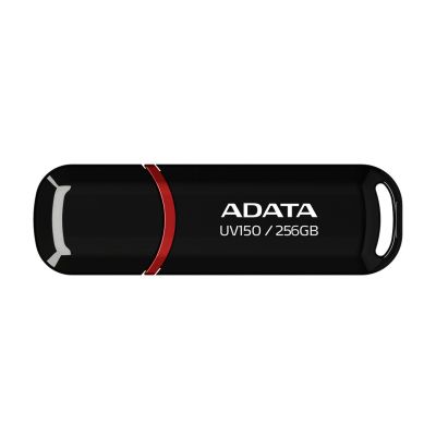 Flash-Laufwerk ADATA UV150 AUV150-256G-RBK (256 GB, USB 3.0, schwarz)