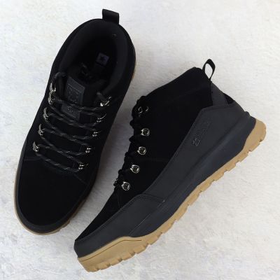 5. Herren-Lederstiefel, ungefüttert, schwarz, Big Star SS174265