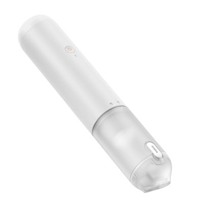 6. Baseus A3lite Akku-Autostaubsauger mit Matratzenpumpe – Weiß