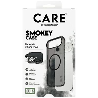 5. CARE by PanzerGlass Flagship Urban Explorer mit schwarzem MagSafe Case für iPhone Air – Schwarz