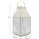 4. Adventslaterne Roraty LED-Laterne 35 cm 3 Kerzen Weiß