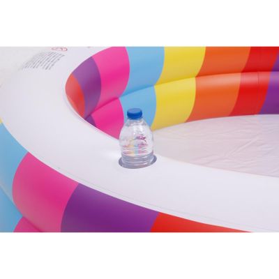 3. Kinderpool Regenbogen 2-Ring 187x42,5cm 51457