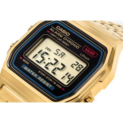 9. CASIO A159WGEA-1EF Unisex-Uhr