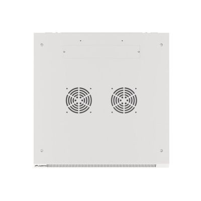 3. LANBERG Wandregalschrank 19" 9HE 600x600 Metalltür Grau (Bausatz) WF01-6609-00S