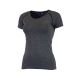 Rogelli Damen-T-Shirt, grau, Größe S