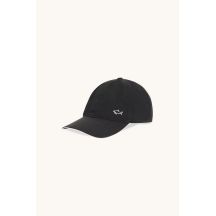 Paul&Shark Herren-Baseballkappe, schwarz, 99317100-11, Logo vorne