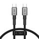 Tech-Protect UltraBoost DNA USB-C PD60W/3A Kabel 50 cm – grau