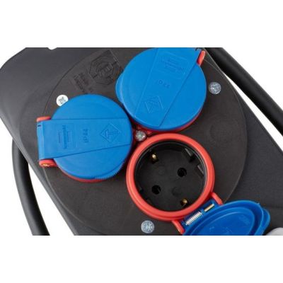 5. Brennenstuhl 1151600010 PDU Stromverteiler 4 x Netzwerkdosen Schwarz, Blau, Rot