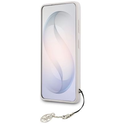 4. Guess 4G Classic Logo Charm MagSafe Hülle für Samsung Galaxy S26 - Pink