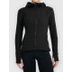 Damen-Fleecejacke mit Kapuze 4F 4FWMM00TFLEF468-20S