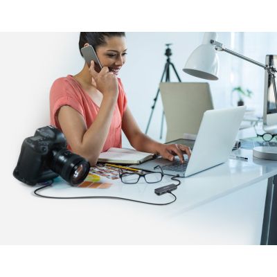 4. D-Link DUB-2325 USB Typ-C Dockingstation Grau