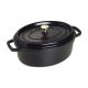 5. STAUB Ovaler Gusseisentopf 4,2 l Schwarz