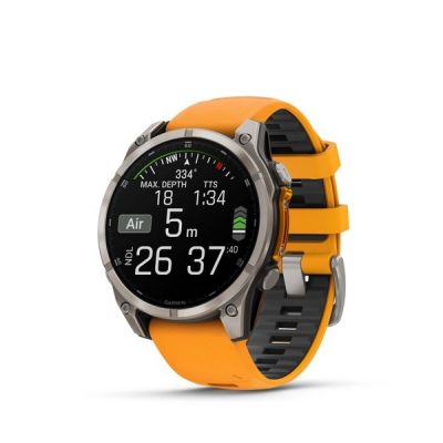 5. Garmin Fenix 8 47 mm AMOLED – Saphir-Titan