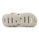 6. CROCS X - (ECHO) CLOG BONE/BLACK 207937-2YJ