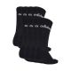 2. Adidas gepolsterte, lineare Crew-Socken, 10 Paar, Schwarz, KF9092