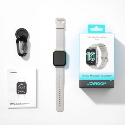 8. Joyroom Fit-Life JR-FT3S Smartwatch mit Anrufannahmefunktion – Titanfarbe