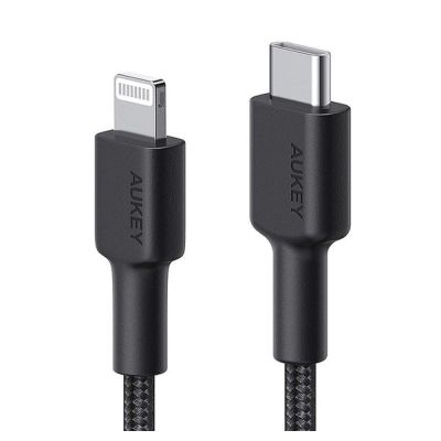 4. AUKEY CB-CL03 Nylon USB-C-Lightning-Kabel 2 m PD