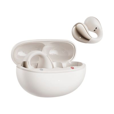 2. OWS QCY Crossky C30 Ohrhörer mit Clip, IPX4, Bluetooth 5.4 – Weiß