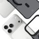 5. 3mk Smoke MagCase für iPhone 17 Pro Max - Schwarz, halbtransparent