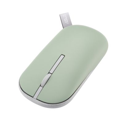 9. ASUS Marshmallow Maus MD100, beidhändig bedienbar, kabellos (RF) + Bluetooth, optisch, 1600 DPI