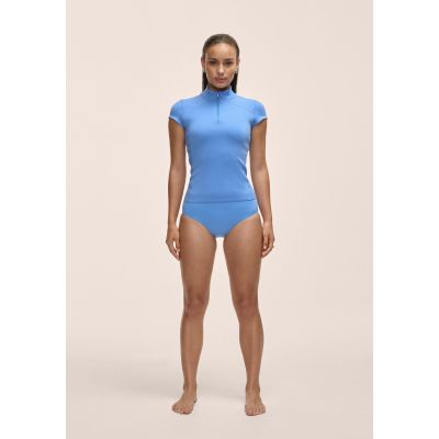 2. Casall Bikinihose mit hohem Bund, blau