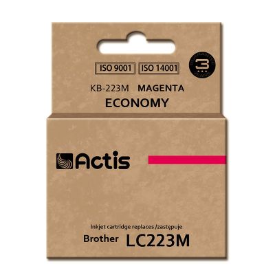 Actis KB-223M Tinte (ersetzt Brother LC223M; Standard; 10 ml; rot)
