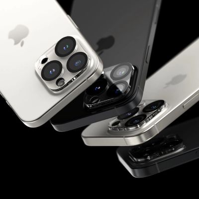 6. Ringke Kameraschutz 2er-Pack Panzerglas für iPhone 16 Pro / 16 Pro Max