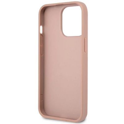 7. Guess GUHCP14XPSATLP iPhone 14 Pro Max 6,7 "rosa / rosa Hardcase SaffianoTriangle Logo