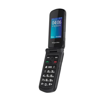 KRUGER&MATZ PHONE IRON 5 FLIP 4G KM0466 SCHWARZ