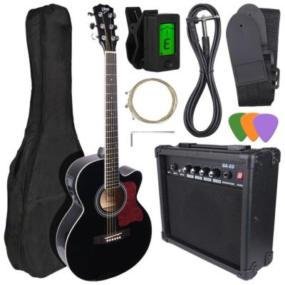 V-TONE EAG SET BK elektrische Akustikgitarre + Verstärker