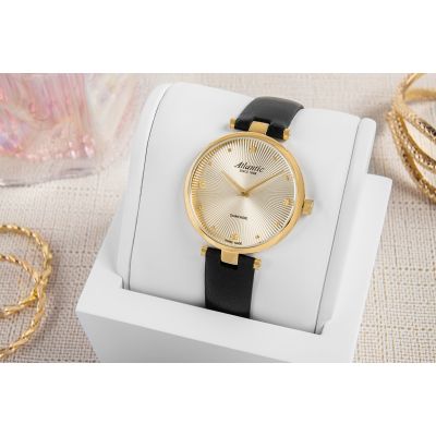5. Atlantic Royal Diamonds Damenuhr 29044.45.37 + Box