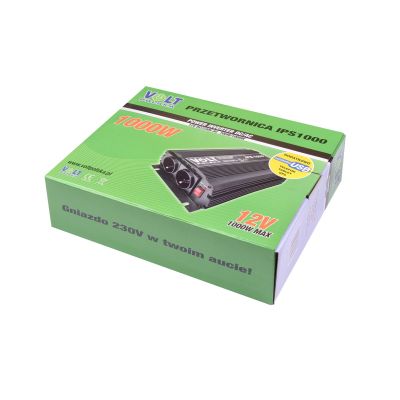 VOLT-KONVERTER VOLT POLSKA IPS-1000 12V / 230V 700/1000 W