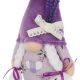 9. Zwergenmädchen in Lavendel, 20 cm, Frühlingsdekoration