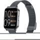 4. Smartwatch Gravity Schwarzes Armband + Armband GT44-5