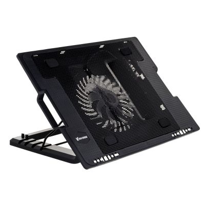 28. VAKOSS LF-1860AL Notebook-Kühlpad (17,x Zoll; 1 Lüfter; HUB)
