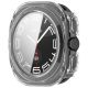 5. Tech-Protect Schutzhülle (2er-Pack) für Samsung Galaxy Watch Ultra 47 mm – Transparent Matt Schwarz