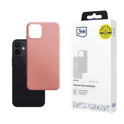 3mk Matt Case für iPhone 12 mini – pink