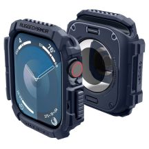 Spigen Rugged Armor Hülle für Apple Watch 10 46 mm – Marineblau
