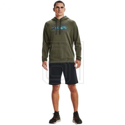3. Under Armour Rival FLC Signature HD M Sweatshirt 1366363 390